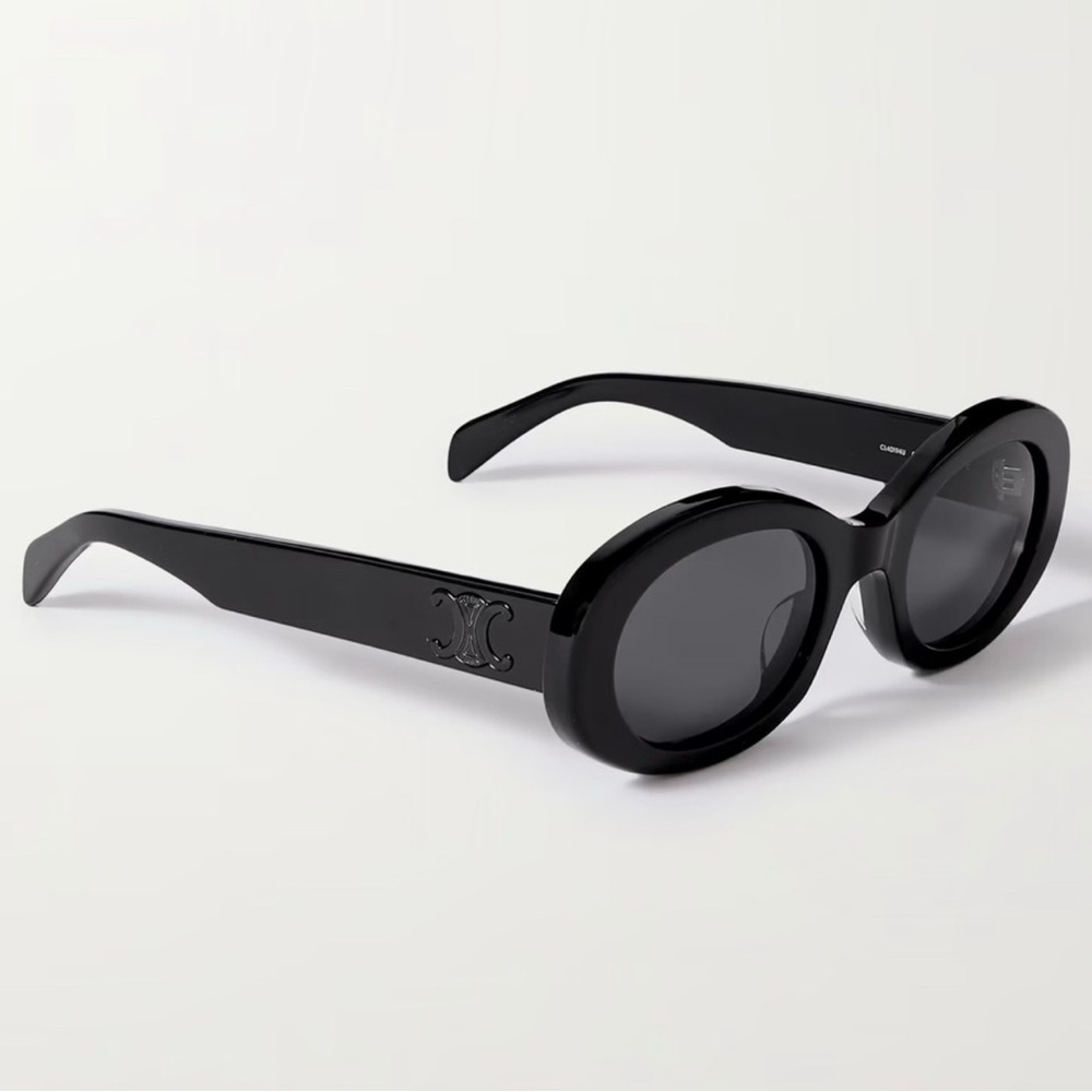 Celine Dark Sunglasses with Oval Frame